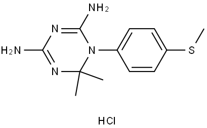 Methiotriazamine hydrochloride 结构式