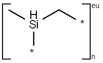 聚碳甲基硅烷(MW=1400) 结构式