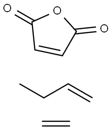 2,5-呋喃二酮与1-丁烯和乙烯的聚合物 结构式