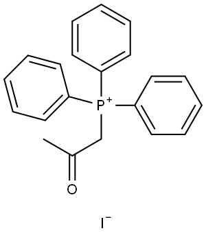 Phosphonium, (2-oxopropyl)triphenyl-, iodide (1:1) 结构式