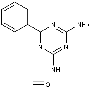 苯代三聚氰胺甲醛树脂 结构式