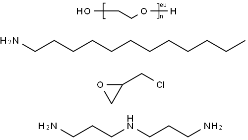 PEG-15 椰油基聚胺 结构式