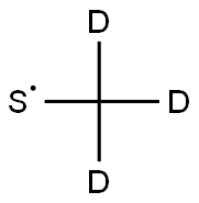 巯基甲烷-D3 结构式