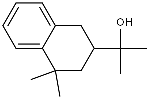 2-(4,4-dimethyl-1,2,3,4-tetrahydronaphthalen-2-yl)propan-2-ol 结构式