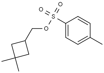 Cyclobutanemethanol, 3,3-dimethyl-, 1-(4-methylbenzenesulfonate) 结构式