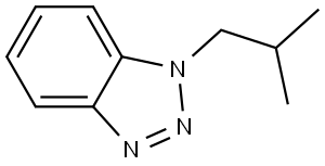 1-(2-METHYLPROPYL)-1H-BENZOTRIAZOLE 结构式