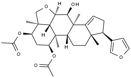 DIACETYLVILASININ 结构式