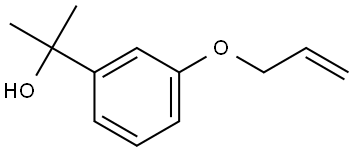 α,α-Dimethyl-3-(2-propen-1-yloxy)benzenemethanol 结构式