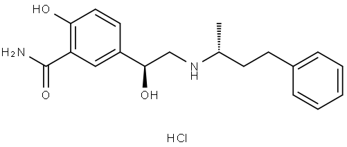 拉贝洛尔杂质4 结构式