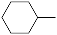 Cyclohexane, methyl-, radical ion(1+) 结构式