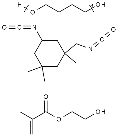 METHACRYLATED ALIPHATIC URETHANE OLIGOMER 结构式