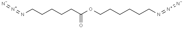 6-Azidohexyl-6-azidohexanoate 结构式