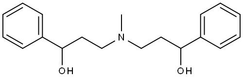 α,α''-[(Methylimino)di-2,1-ethanediyl]bis-benzenemethanol 结构式