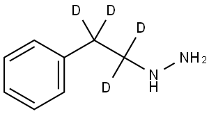 Phenelzine D4 结构式