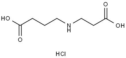 4-((2-羧基乙基)氨基)丁酸盐酸盐 结构式