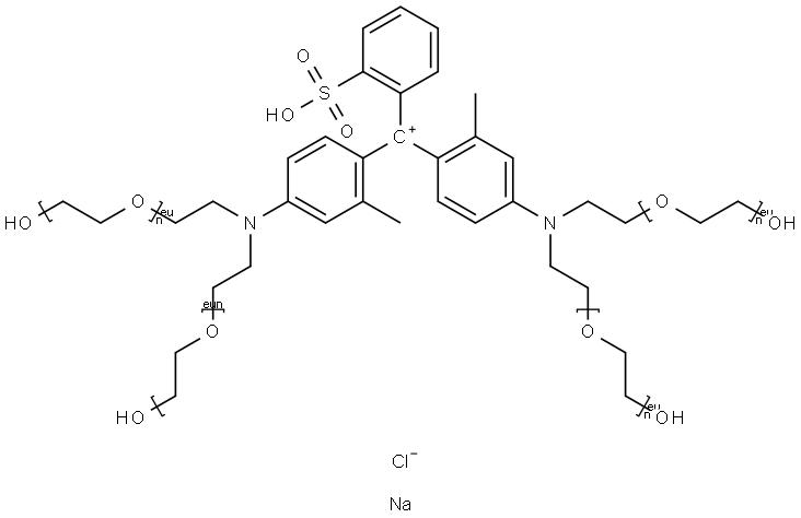 FD&CBLUENO.1METHYL-PEGDERIVATIVE 结构式