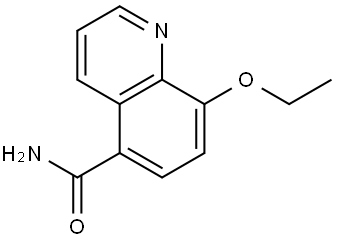 5-Quinolinecarboxamide, 8-ethoxy- 结构式
