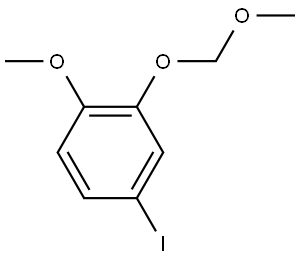 4-iodo-1-methoxy-2-(methoxymethoxy)benzene 结构式