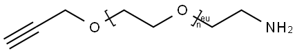 PROPARGYL-PEG12-AMINE 结构式