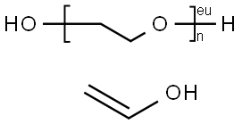 Macrogol-poly(vinyl alcohol) graft-copolymer 结构式