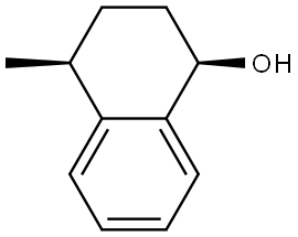 (1R,4S)-4-methyl-1,2,3,4-tetrahydronaphthalen-1-ol 结构式