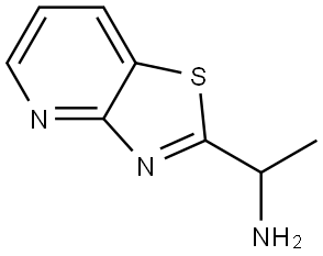 Thiazolo[4,5-b]pyridine-2-methanamine, α-methyl- 结构式