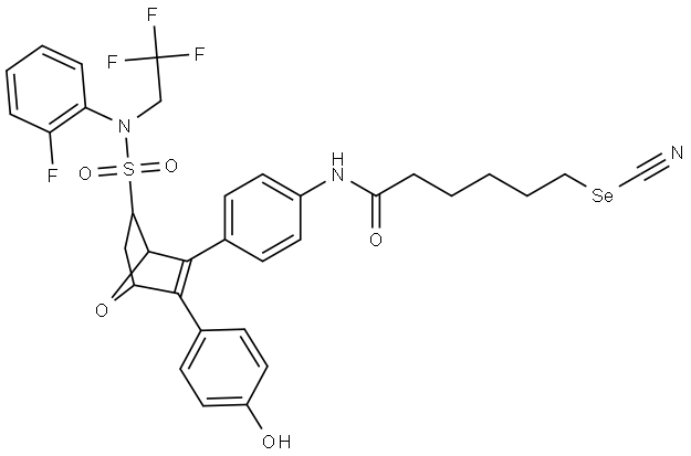 化合物 ER DEGRADER 7 结构式