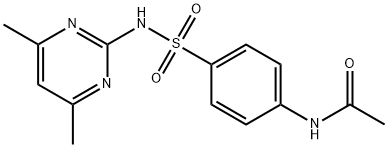 磺胺二甲嘧啶 结构式
