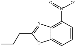 4-硝基-2-丙基苯并[D]噁唑 结构式
