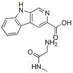 glycinamide-beta-carboline-3-carboxylate methyl ester 结构式