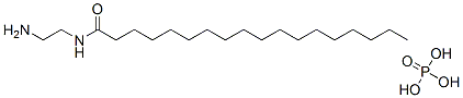 N-(2-aminoethyl)stearamide phosphate 结构式