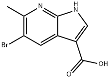 5-Bromo-6-methyl-1H-pyrrolo[2,3-b]pyridine-3-carboxylicacid