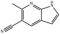 6-Methyl-1H-pyrrolo[2,3-b]pyridine-5-carbonitrile