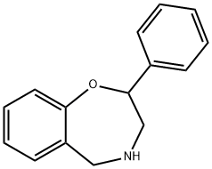 2-苯基-2,3,4,5-四氢-1,4-苯氧氮杂卓 结构式