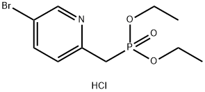 Diethyl [(5-bromopyridin-2-yl)methyl]-phosphonate hydrochloride 结构式