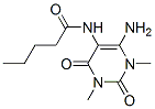 Pentanamide,  N-(6-amino-1,2,3,4-tetrahydro-1,3-dimethyl-2,4-dioxo-5-pyrimidinyl)- 结构式