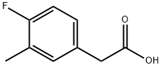 4-氟-3-甲基苯乙酸 结构式