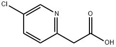 5-氯吡啶-2-乙酸 结构式