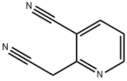 (3-氰基-2-吡啶)-乙腈 结构式