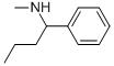 N-METHYL-1-PHENYLBUTAN-1-AMINE 结构式