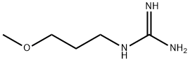 1-(3-甲氧基丙基)胍 结构式