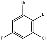 1,2-DibroMo-3-chloro-5-fluorobenzene 结构式