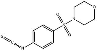 4-(4-硫代异氰酸酯基苯基)磺酰基吗啉 结构式