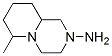 2H-Pyrido[1,2-a]pyrazin-2-amine,octahydro-6-methyl-(9CI) 结构式