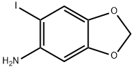 6-IODOBENZO[D][1,3]DIOXOL-5-AMINE 结构式