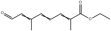 2,4,6-Octatrienoic acid, 2,6-dimethyl-8-oxo-, ethyl ester 结构式