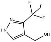 3-三氟甲基-4-(羟甲基)吡唑 结构式