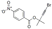 (4-bromo-2-methyl-but-3-yn-2-yl) 4-nitrobenzoate 结构式