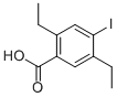 2,5-DIETHYL-4-IODO-BENZOIC ACID 结构式
