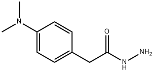 2-(4-(DIMETHYLAMINO)PHENYL)ACETOHYDRAZIDE 结构式